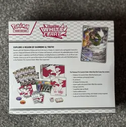 Pokemon TCG White Flare ETB Elite Trainer Box | BRAND NEW SEALED | In Hand 🔥 - Image 3