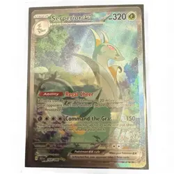 Serperior Ex 164/086 Sv: Black Bolt SIR NM Pokemon TCG - Image 1