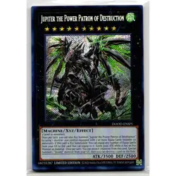 Yu-Gi-Oh Jupiter the Power Patron of Destruction DOOD-ENSP1 Winner Card NM/M - Image 1