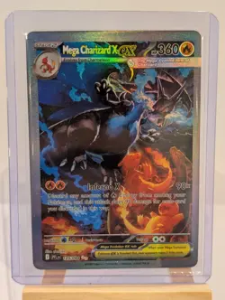 Custom Fan Art Mega Charizard X EX High Quality Custom Card Foil Finish - Image 3