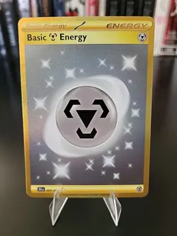 Pokemon TCG Basic Metal Energy Hyper Rare Card 099/064 Shrouded Fable - Image 1