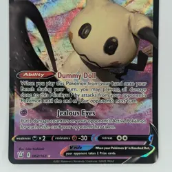 Mimikyu V 062/163 SWSH Battle Styles Holo Ultra Rare Pokemon TCG Card - Image 3