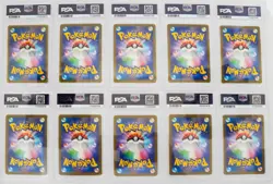 PSA 10 Yu Nagaba Pikachu Eevee Promo Complete Set 10 Pokemon Card Japanese #2873 - Image 2