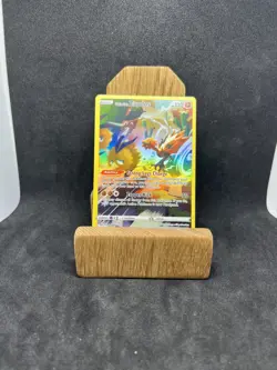 Pokemon Galarian Zapdos TCG SWSH283 Holo Black Star Promo Illustration Rare Card - Image 2