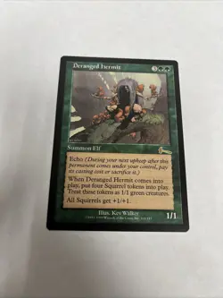 Deranged Hermit Nonfoil Urza Legacy Card #101 MTG - Image 1