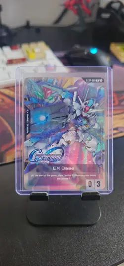 Gundam Card G Generation Eternal EX Base Gundam Aerial EXBP-009 P Promo ENGLISH - Image 1