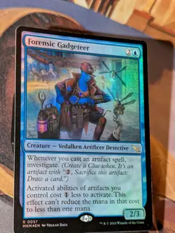 Forensic Gadgeteer MTG Murders at Karlov Manor Foil NM - Image 2