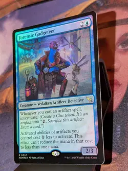 Forensic Gadgeteer MTG Murders at Karlov Manor Foil NM - Image 3