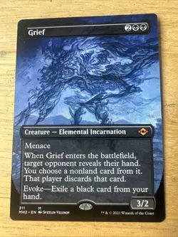Grief (Borderless) #311 (NM) Modern Horizons 2 MH2 Magic MTG - Image 1