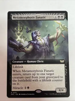 Metamorphosis Fanatic (Extended Art) Commander: Duskmourn #51 Rare - Image 1