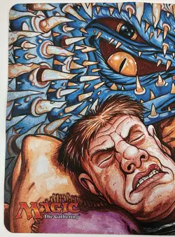 ‼Recurring Nightmare Signed Jeff Laubenstein! GREAT Playmat MTG Magic Gathering - Image 2