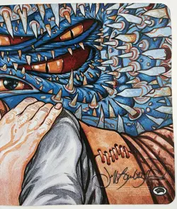 ‼Recurring Nightmare Signed Jeff Laubenstein! GREAT Playmat MTG Magic Gathering - Image 4