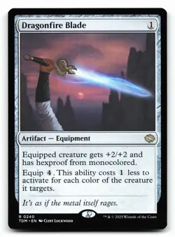 Dragonfire Blade #240 Tarkir: Dragonstorm - Image 1