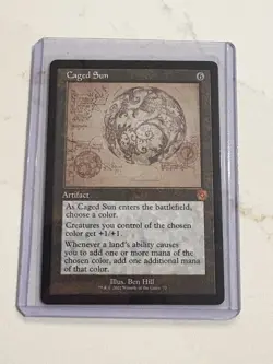 MTG Caged Sun The Brothers' War 72 Regular Mythic - Image 1