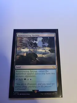 Rejuvenating Springs Commander: the Lord of the Rings: Tales of Middle-Earth... - Image 1