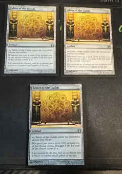 Tablet of the Guilds X3 Return to Ravnica Magic the Gathering MTG - Image 1
