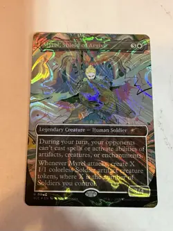 MTG Myrel, Shield of Argive (Halo Foil) Secret Lair Encyclopedia - Image 1