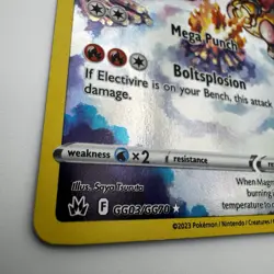 Pokemon TCG Magmortar GG03/GG70 SWSH Crown Zenith Galarian Gallery Holo NM - Image 2
