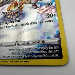 Pokemon TCG Magmortar GG03/GG70 SWSH Crown Zenith Galarian Gallery Holo NM - Image 3