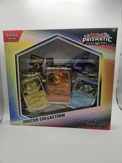 Pokemon Scarlet & Violet Prismatic Evolutions Poster Collection NEW - Image 1