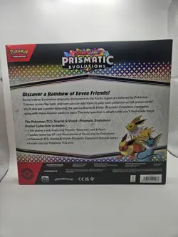 Pokemon Scarlet & Violet Prismatic Evolutions Poster Collection NEW - Image 2