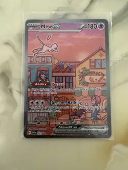 Mew ex SVP 053 Pokemon TCG Scarlet Violet 151 Black Star Promo - Image 1