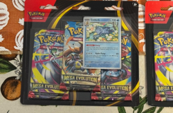 4x Pokemon TCG: Mega Evolution 3 Pack Blister (Psyduck & Golduck) - BRAND NEW - Image 4