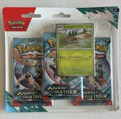 Pokemon Scarlet & Violet: Journey Together 3-Pack Booster Blister Yanmega - Image 1
