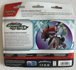 Pokemon Scarlet & Violet: Journey Together 3-Pack Booster Blister Yanmega - Image 2