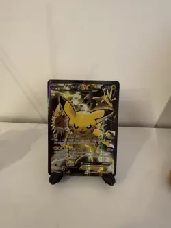 Pokemon TCG - PIKACHU EX #XY124 (Black Star Promo) Rare Full Art Holo - Image 1