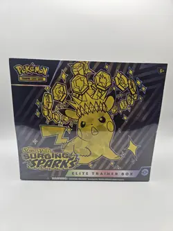 Pokemon TCG Scarlet & Violet SURGING SPARKS Elite Trainer Box FACTORY SEALED ETB - Image 2