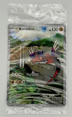 2023 Pokemon SEALED Sleeping Koraidon Blackstar Promo 014 Scarlet and Violet - Image 3