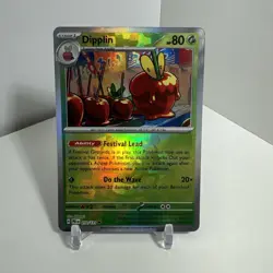 Pokemon TCG Prismatic Evolutions Dipplin (Master Ball Pattern) 010/131 Holo NM - Image 1