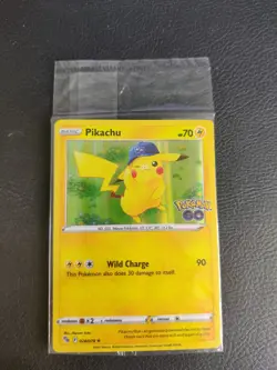 Pokemon TCG - Pikachu 028/078 Pokemon GO Stamp Sealed Promo - Image 1