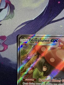 Pokemon TCG Vileplume GX Full Art 211/236 Cosmic Eclipse 2019 - NM - Image 2