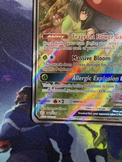Pokemon TCG Vileplume GX Full Art 211/236 Cosmic Eclipse 2019 - NM - Image 5