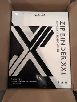 VaultX SV10.5 XXL Binder - Pokemon Black Bolt & White Flare. New Sealed In Hand - Image 1