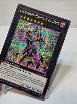 Legendary Magician of Dark WSUP-EN052 Prismatic Secret Rare 1st Ed Yugioh 7953 - Image 4