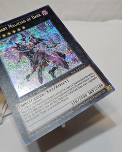 Legendary Magician of Dark WSUP-EN052 Prismatic Secret Rare 1st Ed Yugioh 7953 - Image 5