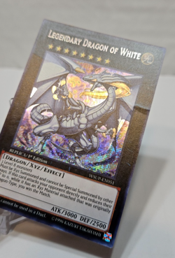 Legendary Dragon of White WSUP-EN051 Prismatic Secret Rare 1st Ed Yugioh 7952 - Image 2