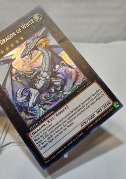 Legendary Dragon of White WSUP-EN051 Prismatic Secret Rare 1st Ed Yugioh 7952 - Image 5