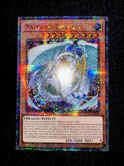 🔥YUGIOH • RAINBOW DRAGON • QUARTER CENTURY SECRET RARE • TN23-EN004 • NM🔥 - Image 4
