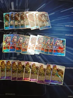 One Piece TCG SR Lot - 111 SR Cards - Image 1