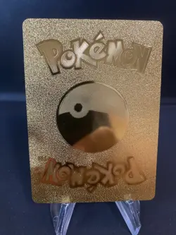 Meowth VMAX HP300 Gold Foil Pokemon Card V-Max Fan Art. - Image 2