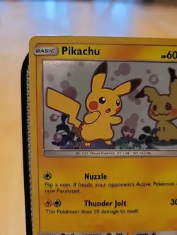 Pokemon Pikachu Card SM162 Sun and Moon Black Star Promo NM - Image 3