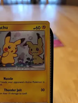Pokemon Pikachu Card SM162 Sun and Moon Black Star Promo NM - Image 4
