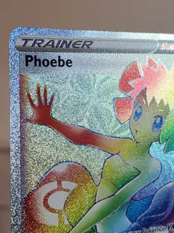 Pokemon TCG: Phoebe 175/163 - Battle Styles Sword & Shield Secret Rare Card NM - Image 3