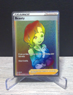 Beauty 194/185 Vivid Voltage Secret Rare Full Art Trainer Pokemon Card - Fresh - Image 1