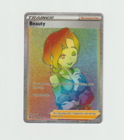 Beauty 194/185 Vivid Voltage Secret Rare Full Art Trainer Pokemon Card - Fresh - Image 3