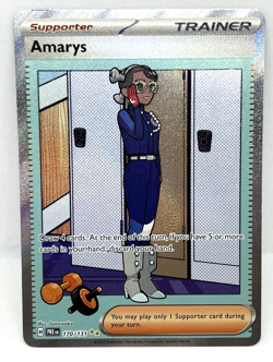 Amarys - 170/131 Pokemon TCG Prismatic Evolutions Special Illustration Rare Card - Image 1